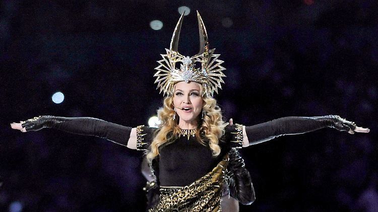 Eine Frau mit 40 Jahren Bühnenerfahrung: Madonna.