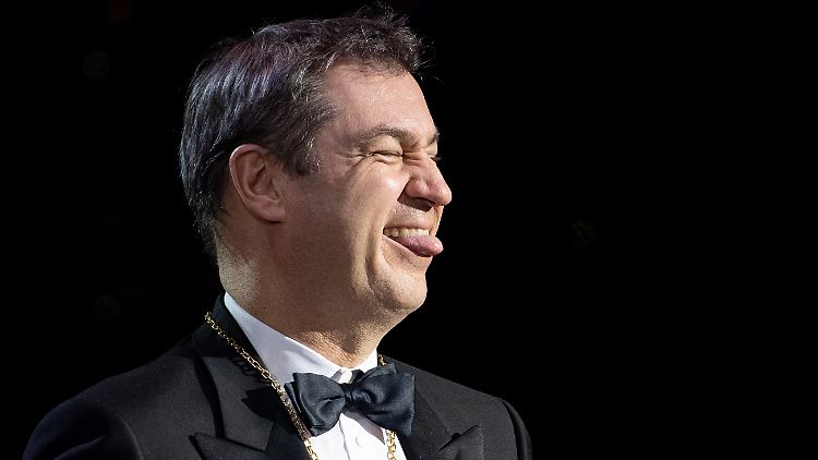 Seine Tiktok-Videos sind echt cringe: Markus Söder.