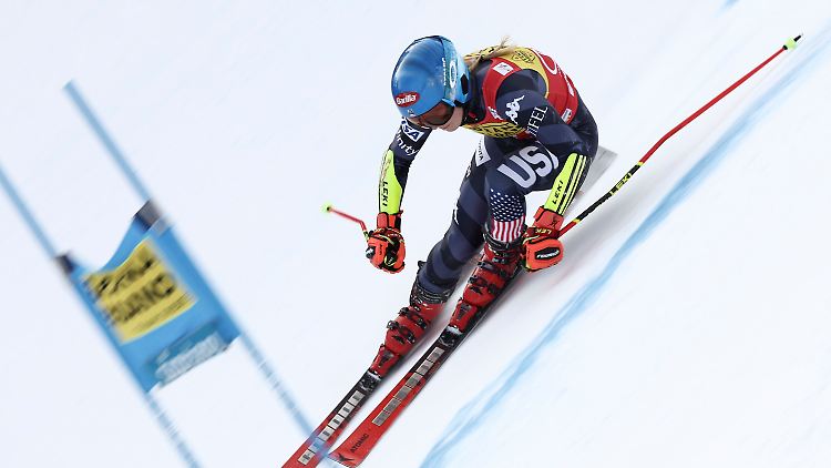 Schon wieder die Schnellste: Mikaela Shiffrin.
