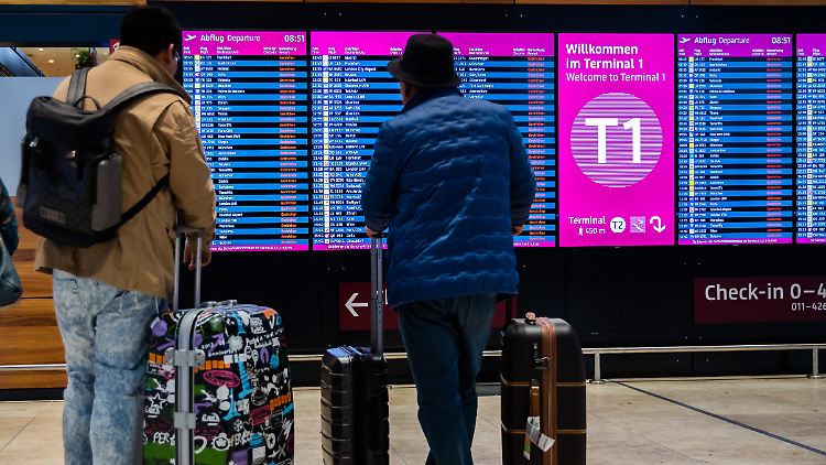Kein Passagierflugzeug wurde am Flughafen Berlin-Brandenburg abgefertigt.