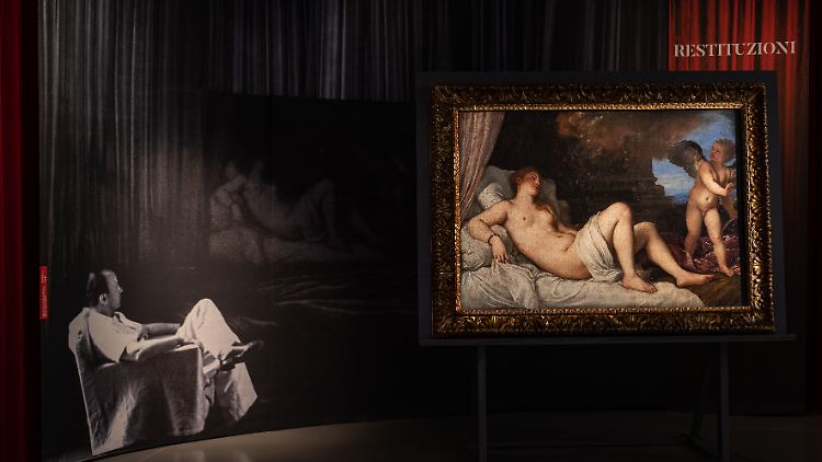 "Danae" von Tizian - der Dank geht an die "Monuments Men & Women" ...
