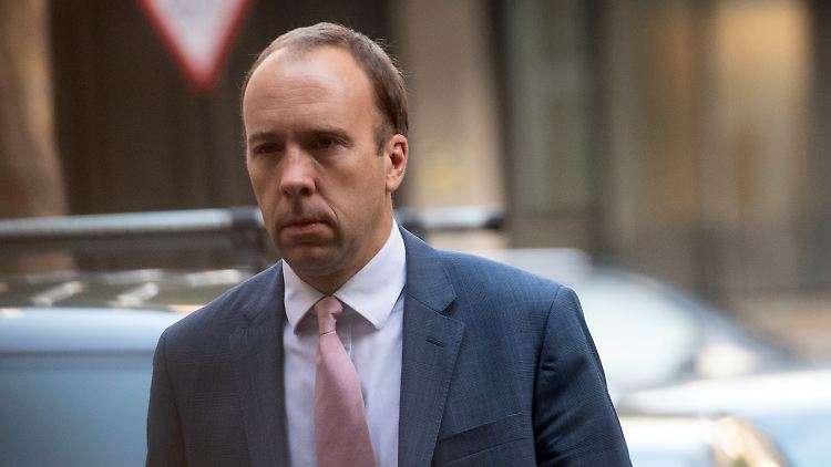 Matt Hancock war ab 2018 Gesundheitsminister, 2021 trat er zurück.