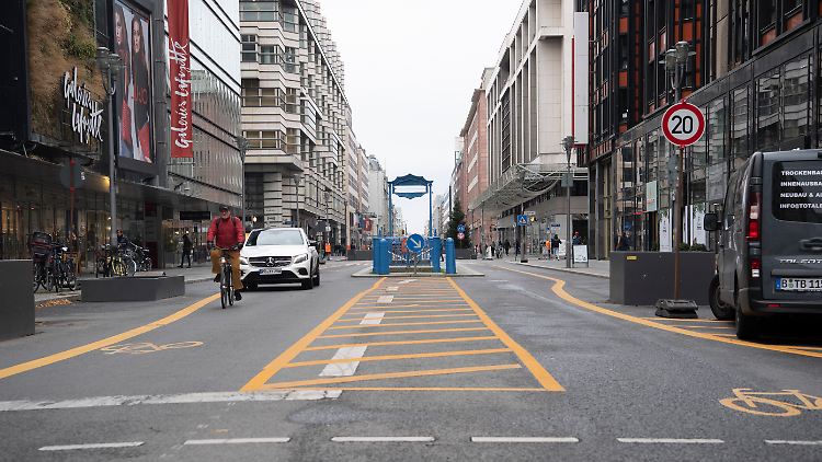 Dieses Mal werden auch Fahrräder von der Verbindung in der Innenstadt verbannt.