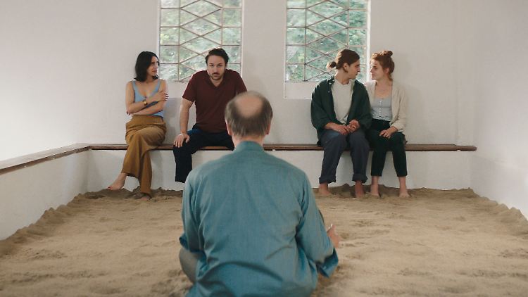Eine Therapiegruppe der etwas anderen Art.