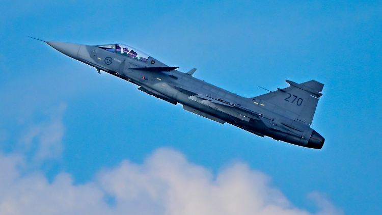 Kampfflugzeuge des Typs Gripen C/D sollen den Luftraum der Slowakei schützen.