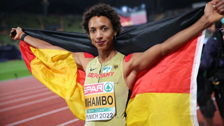 Bei den Europameisterschaften in München gewann Mihambo die Silbermedaille.