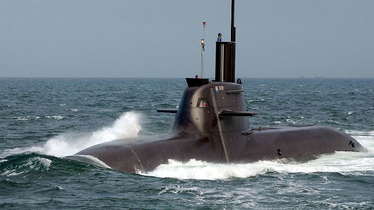Sechs U-Boote der Klasse 212A hat die Bundeswehr in Dienst.