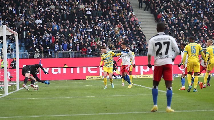 Das zwischenzeitliche 2:0 für die Hamburger.