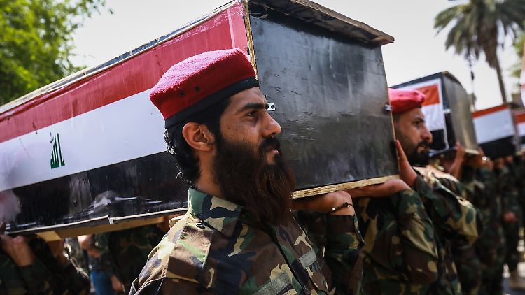 Pro-iranische Milizen sind im Grenzgebiet zwischen Syrien und Irak aktiv. (Archivbild)