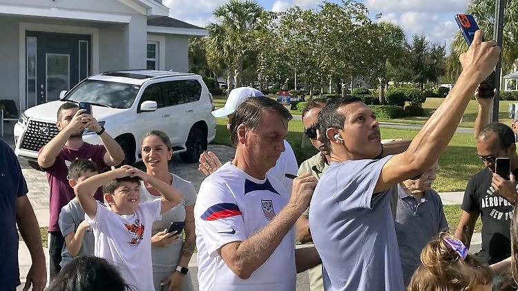 Bolsonaro hat auch in Florida Anhänger.