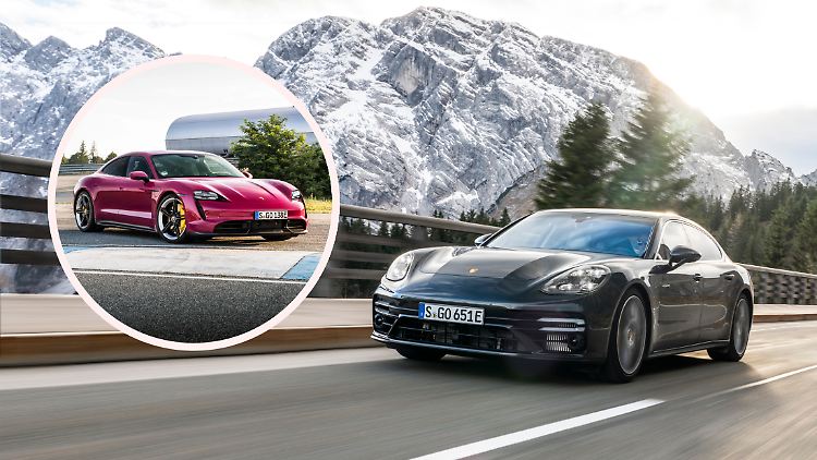 Porsche Taycan und Porsche Panamera: Die zwei Traum-Limousinen mit E-Kennzeichen sehen verwandt aus, aber könnten unterschiedlicher kaum sein. 