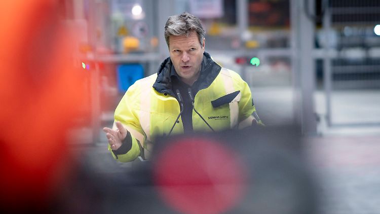 "Der Wettbewerb wird über die grünen Leitmärkte erfolgen", betont Habeck.