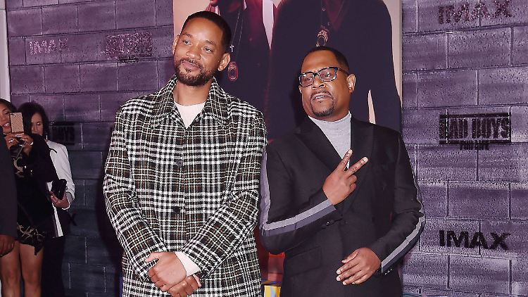 Freuen sich auf die erneute Zusammenarbeit: Will Smith und Martin Lawrence. 