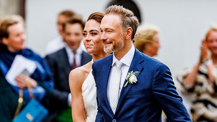 "Nicht nur ein Paar, sondern auch beste Freunde": Franca Lehfeldt und Christian Lindner.
