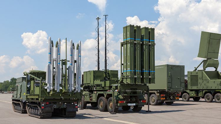 "Macht einen Unterschied": Das deutsche Flugabwehrsystem IRIS-T leistet der Ukraine bei der Verteidigung gute Dienste.