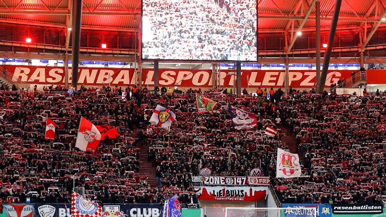 Die Leipziger Fankurve schwieg während weiter Teile der Partie.