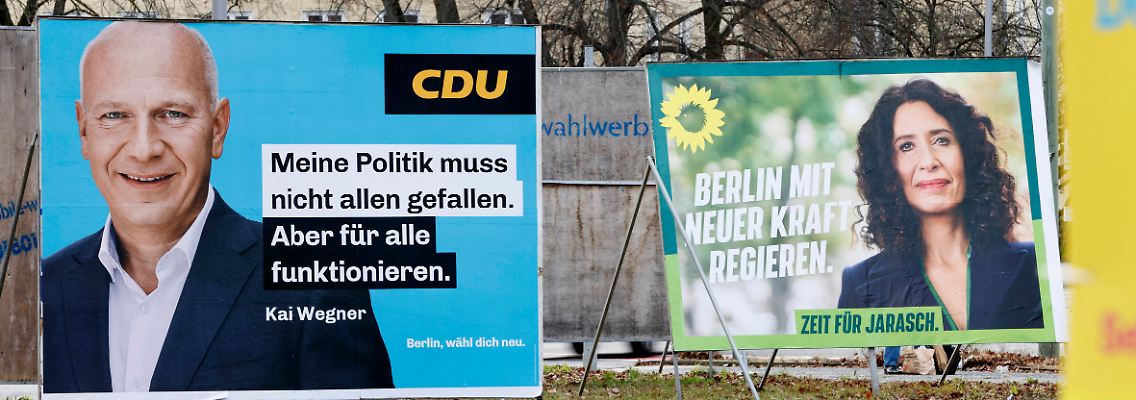 CDU-Spitzenkandidat Wegner schickt sich an, die Wahl in Berlin zu gewinnen. Doch ob er eine Koalition zustande bekommt, ist mehr als fraglich.