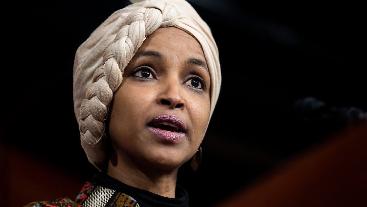Omar ist in den vergangen Jahren wegen Äußerungen zu Israel wiederholt in die Kritik geraten.