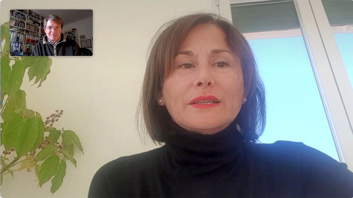 Rosaria Schifani hat 1992 ihren Mann bei einem Mafia-Anschlag verloren.