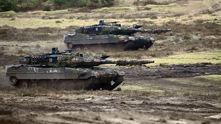 Die Bundesregierung hatte in der vergangenen Woche angekündigt, 14 Leopard 2A6 liefern zu wollen.