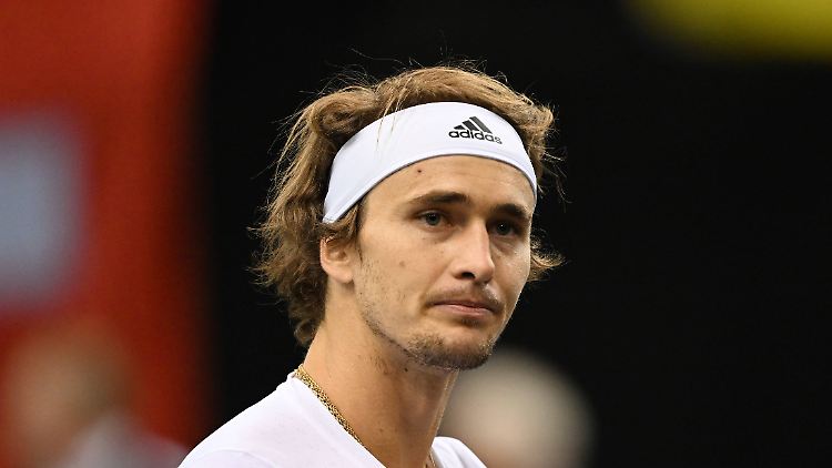 Enttäuscht: Alexander Zverev.