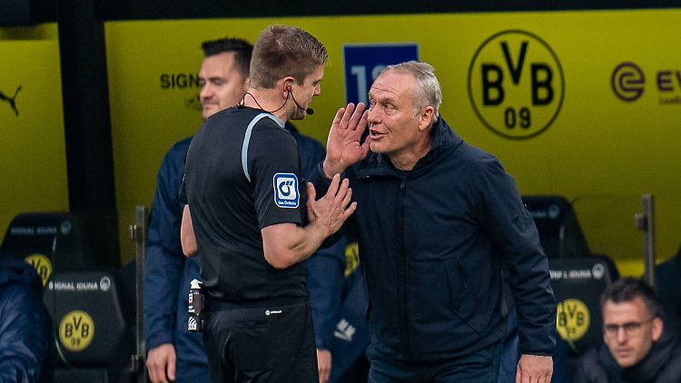 Christian Streich war nicht zu beruhigen.