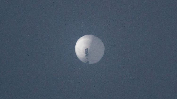 Da schwebte der Ballon noch über dem US-Bundesstaat Montana, im Nordwesten der Vereinigten Staaten.