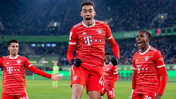 Jamal Musiala traf traumhaft schön für den FC Bayern.