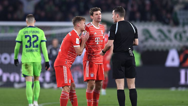 Da half alles Flehen von Kimmich nichts.