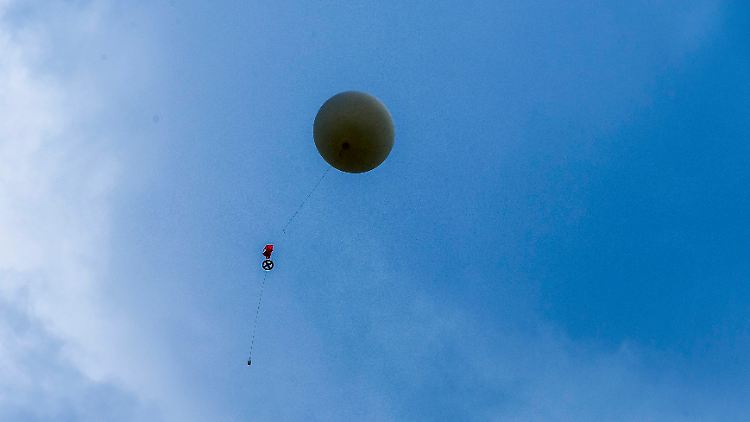 Der Ballon soll den südkoreanischen Luftraum nach einigen Stunden wieder verlassen haben. (Archivbild)