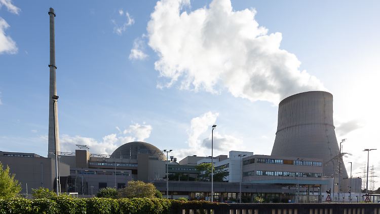 Das AKW Emsland ist ein letztes Mal zurück am Netz.
