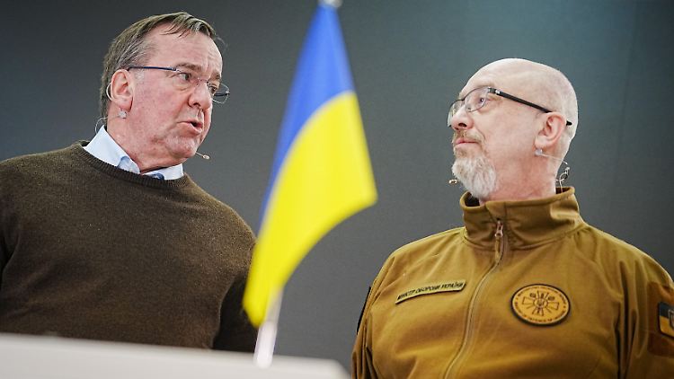 Amtskollege Resnikow bezeichnet den deutschen Verteidungsminister Pistorius als "Freund der Ukraine". 