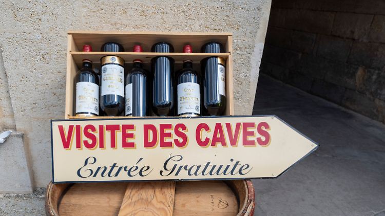 Einbruch bei den Supermarktverkäufen: Besonders Bordeaux-Weine sind betroffen. 