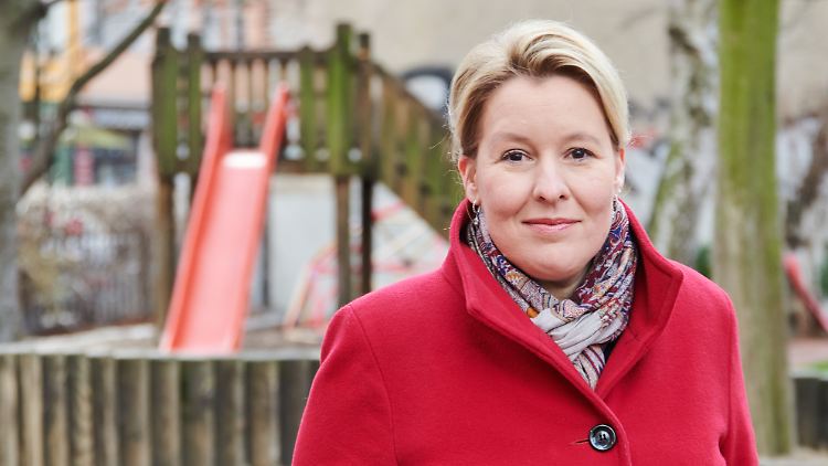 Giffey will noch dreieinhalb Jahre Regierende Bürgermeisterin bleiben - mindestens.