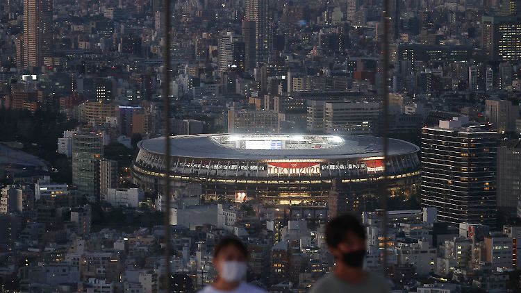 Das Olympiastadion in Tokio. 