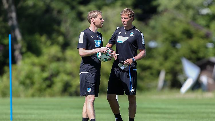 Michael Rechner und Julian Nagelsmann haben bereits bei der TSG Hoffenheim erfolgreich zusammengearbeitet.