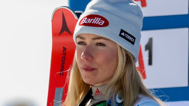 Mikaela Shiffrin gewinnt für sie selbst überraschend WM-Silber im Super-G.