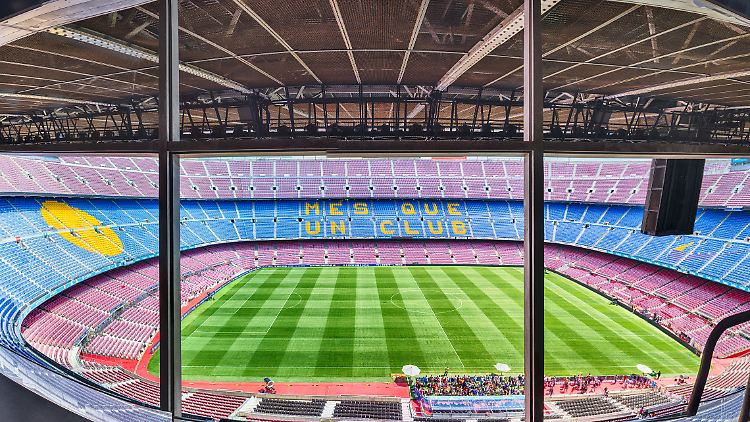Das Stadion des FC Barcelona.