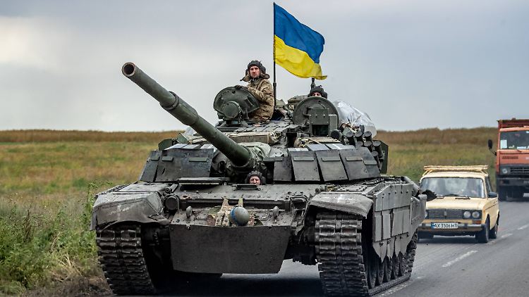 Bisher kämpfen die Ukrainer noch mit Panzern aus sowjetrussischen Beständen (Archivbild).