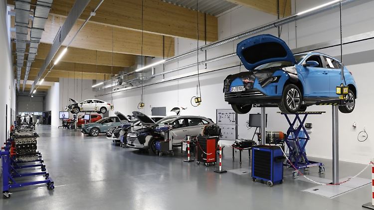 Im Trainingszentrum Hösbach hält Hyundai technische Schulungen ab.