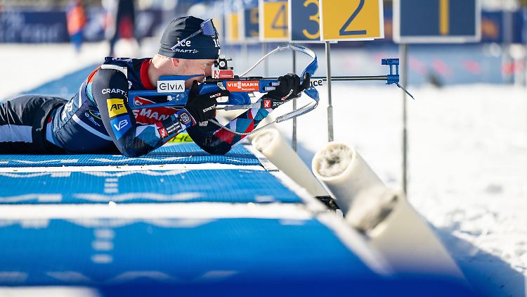 Das norwegische Team um Johannes Thingnes Boe hätte anscheinend noch mehr Athleten ins Rennen schicken können.