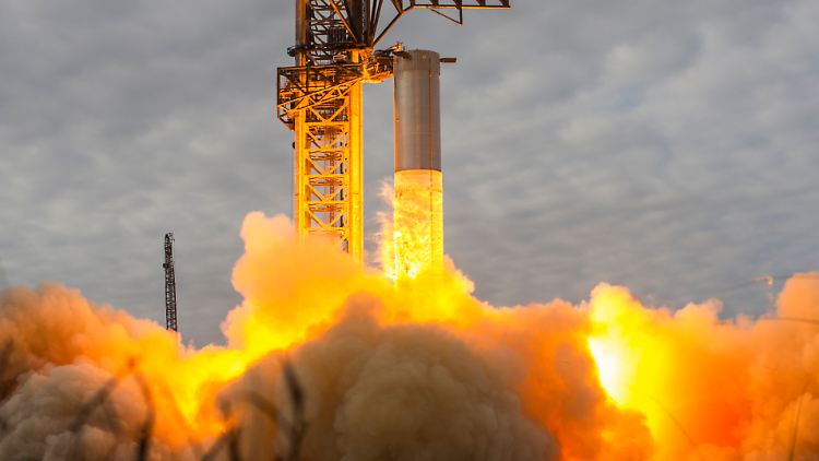 Test bestanden: Die Starship-Rakete des Raumfahrtunternehmens SpaceX.