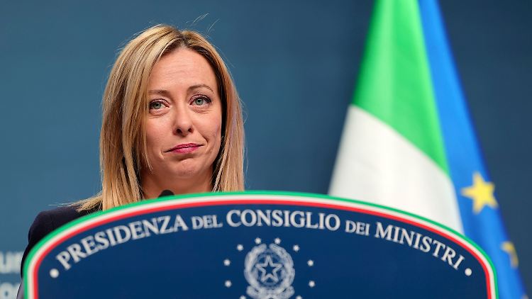Meloni am Freitag nach dem EU-Gipfel in Brüssel