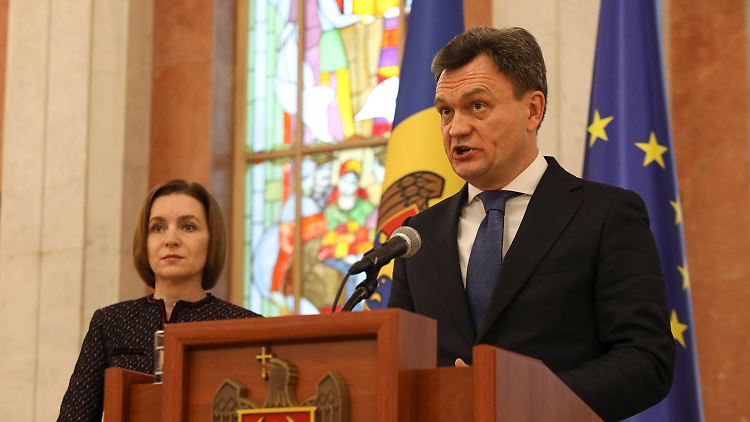 Wie auch Präsidentin Sandu (l.) ist Recean (r.) proeuropäisch eingestellt.