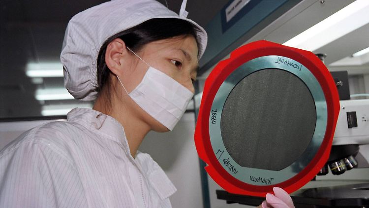 Vor allem die Chipproduktion in China ist der US-Regierung ein Dorn im Auge.