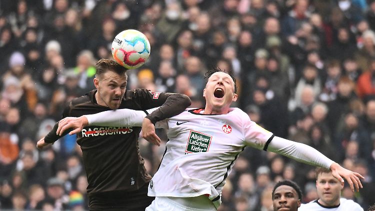 Der FC St. Pauli rang den 1. FC Kaiserslautern nieder.