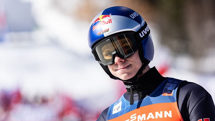 Andreas Wellinger sprang in Lake Placid zweimal aufs Podium.
