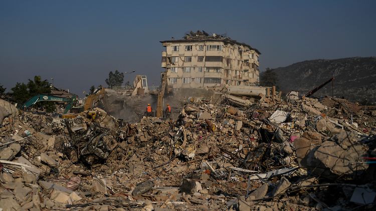 Eine Wohngegend als Massengrab: Antakya 