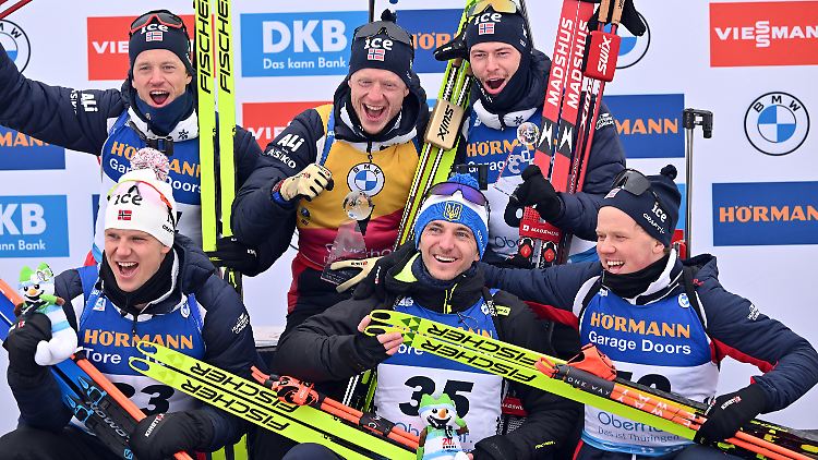 "Best of the rest": Nur Pidruschni durchbrach zum WM-Auftakt die norwegische Phalanx.