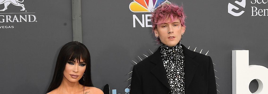 Megan Fox und Machine Gun Kelly bei den Billboard Music Awards.